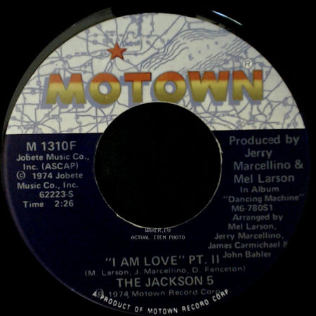 The Jackson 5 - I Am Love / I Am Love Pt. Ii side B