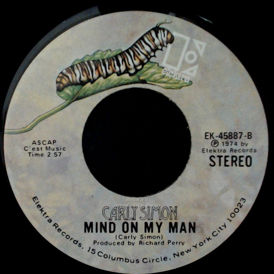 Carly Simon - Mind On My Man / Haven't Got Time For The Pain side A