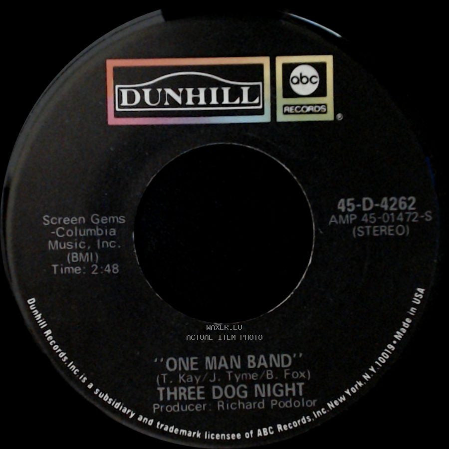 Three Dog Night - One Man Band / It Ain't Easy side A