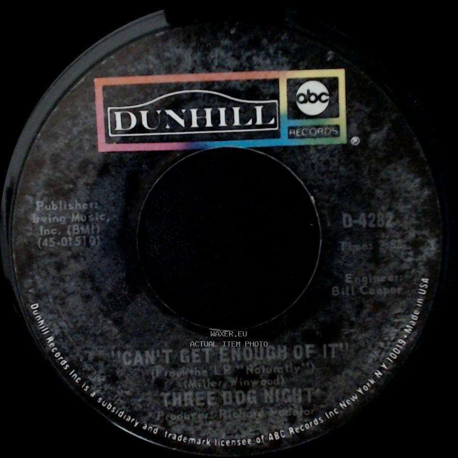 Three Dog Night - Can't Get Enough Of It / Liar side A
