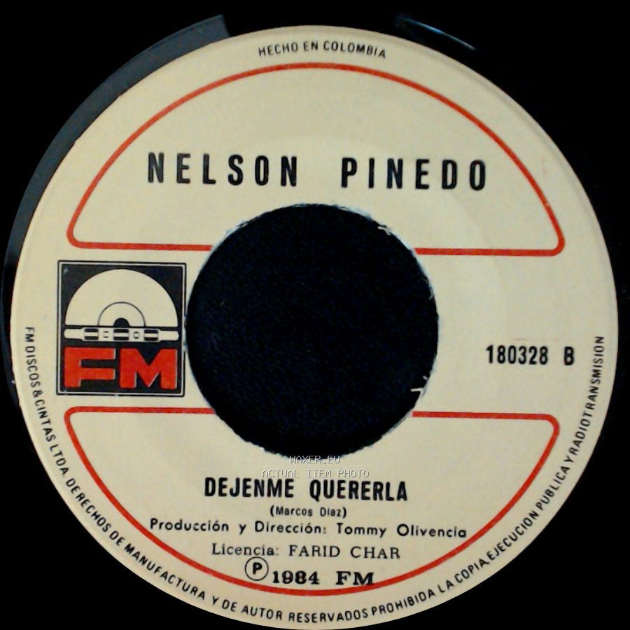 Nelson Pinedo - Mi Salvacion / Dejenme Quererla side B