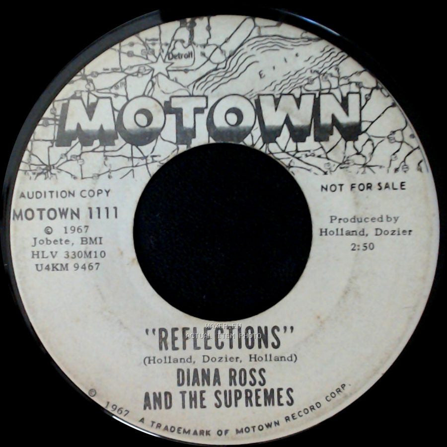 Diana Ross And The Supremes - Reflections / "Reflections" side A