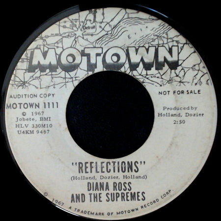 Diana Ross And The Supremes - Reflections / "Reflections" side A