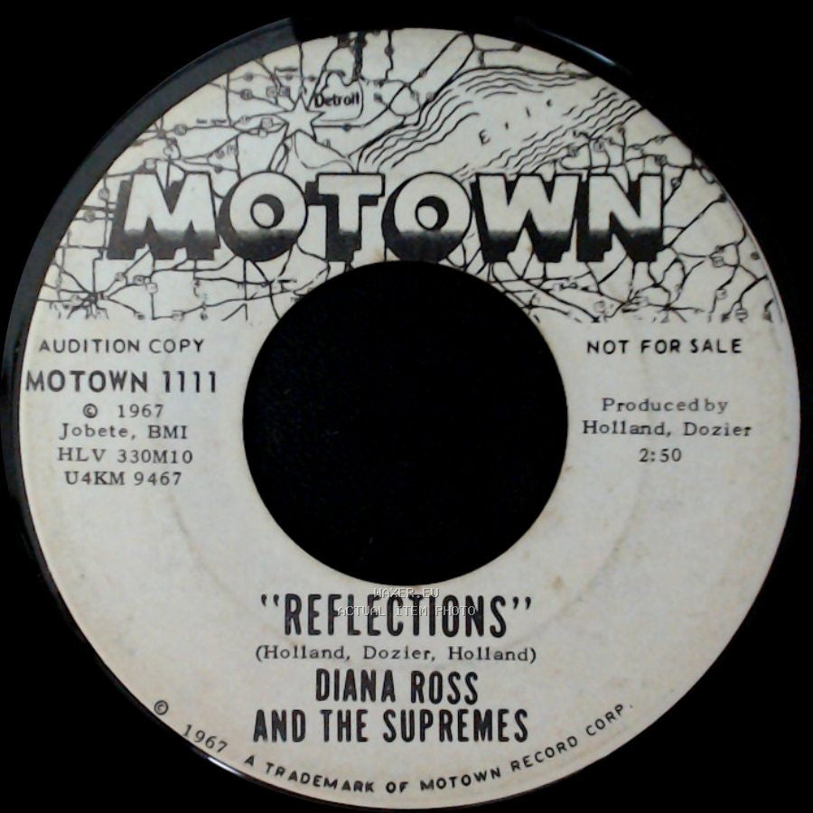 Diana Ross And The Supremes - Reflections / "Reflections" side B