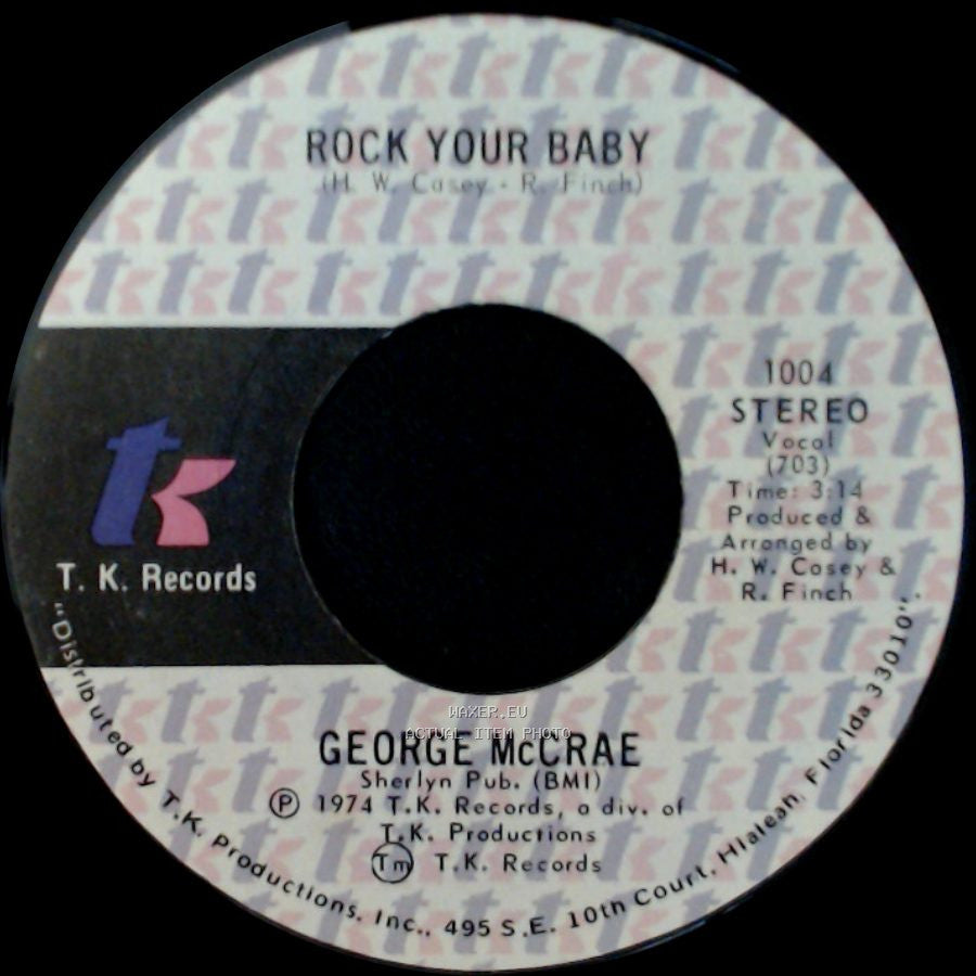 George Mccrae - Rock Your Baby / Rock Your Baby Pt. 2 side B