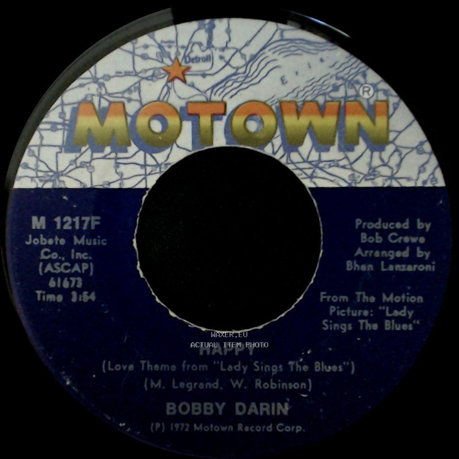 Bobby Darin - Something In Her Love / Happy side B