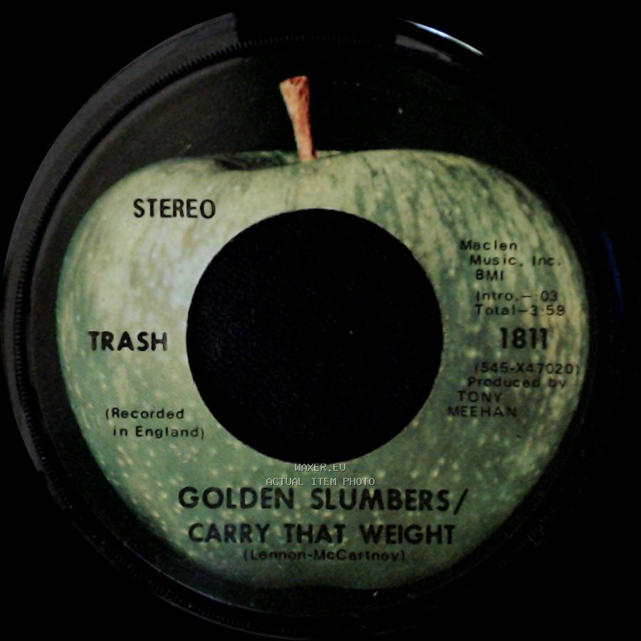 Trash - Golden Slumbers / Carry That Weight / Trash Can side A