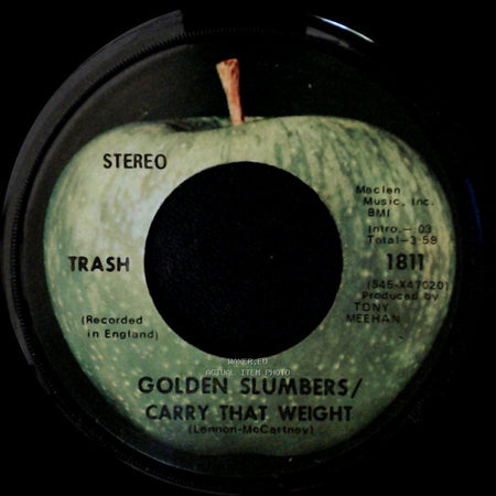 Trash - Golden Slumbers / Carry That Weight / Trash Can side A