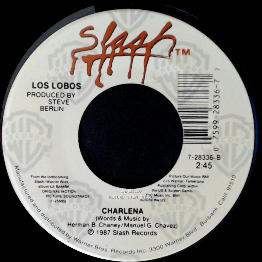 Los Lobos - La Bamba / Charlena side B
