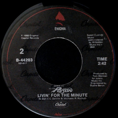 Poison - Every Rose Has Its Thorn / Livin' For The Minute side B