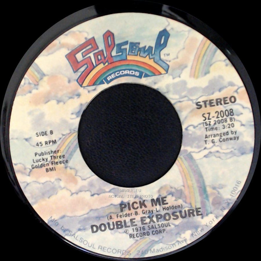 Double Exposure - Ten Percent / Pick Me side B
