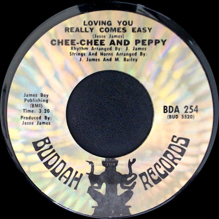 Chee-Chee And Peppy - Never Never Never / Loving You Really Comes Easy side B