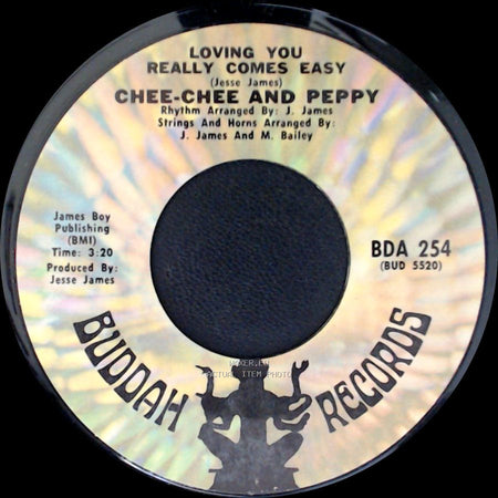 Chee-Chee And Peppy - Never Never Never / Loving You Really Comes Easy side B