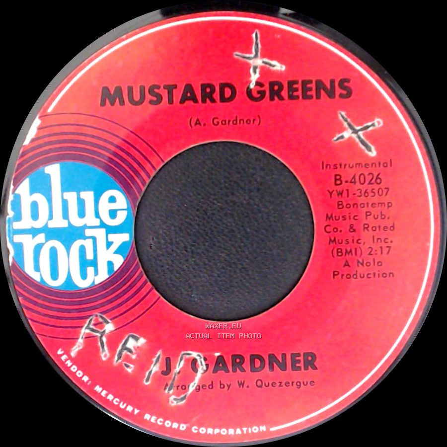 Jo Gardner - Mustard Greens / 99 Plus 1 side A