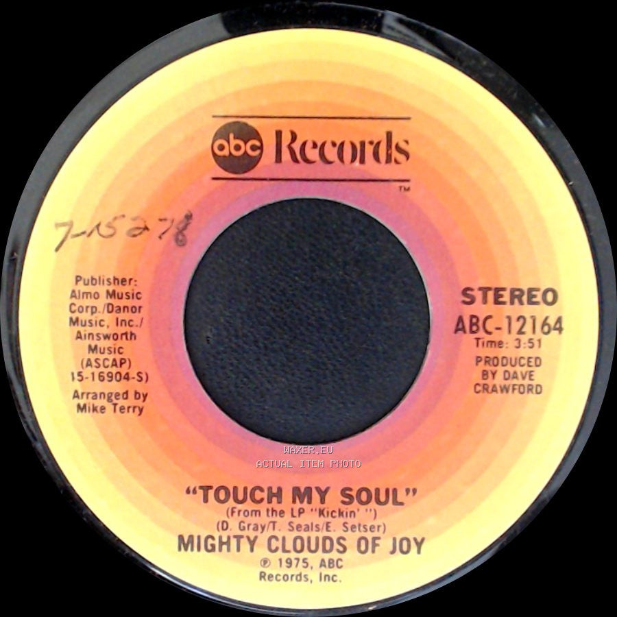 Mighty Clouds Of Joy - Mighty High / Touch My Soul side B