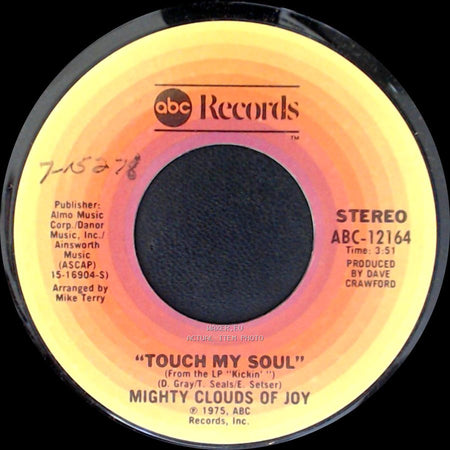 Mighty Clouds Of Joy - Mighty High / Touch My Soul side B