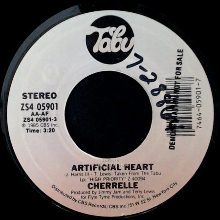 Cherrelle - Artificial Heart / Oh No It's U Again side A