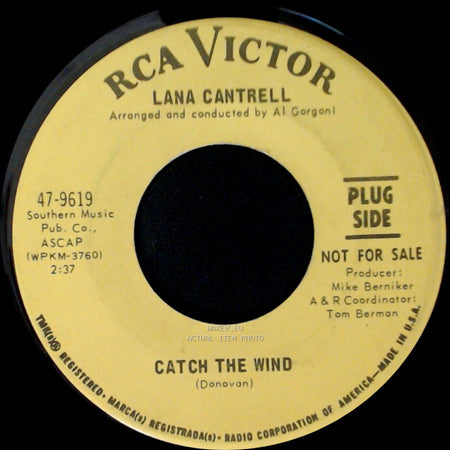 Lana Cantrell - The Good Times We Had / Catch The Wind side B