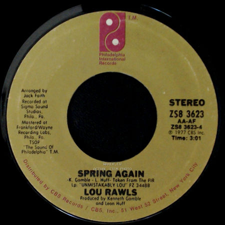 Lou Rawls - See You When I Git There / Spring Again side B