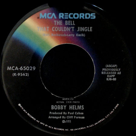 Bobby Helms - The Bell That Couldn't Jingle / Jingle Bell Rock side A