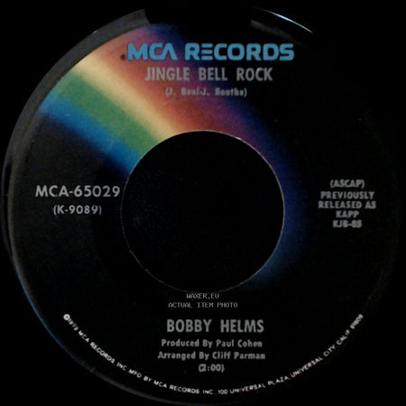 Bobby Helms - The Bell That Couldn't Jingle / Jingle Bell Rock side B