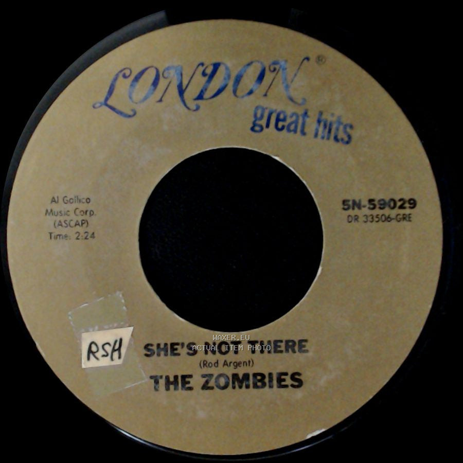 The Zombies - She's Not There / Tell Her No side A