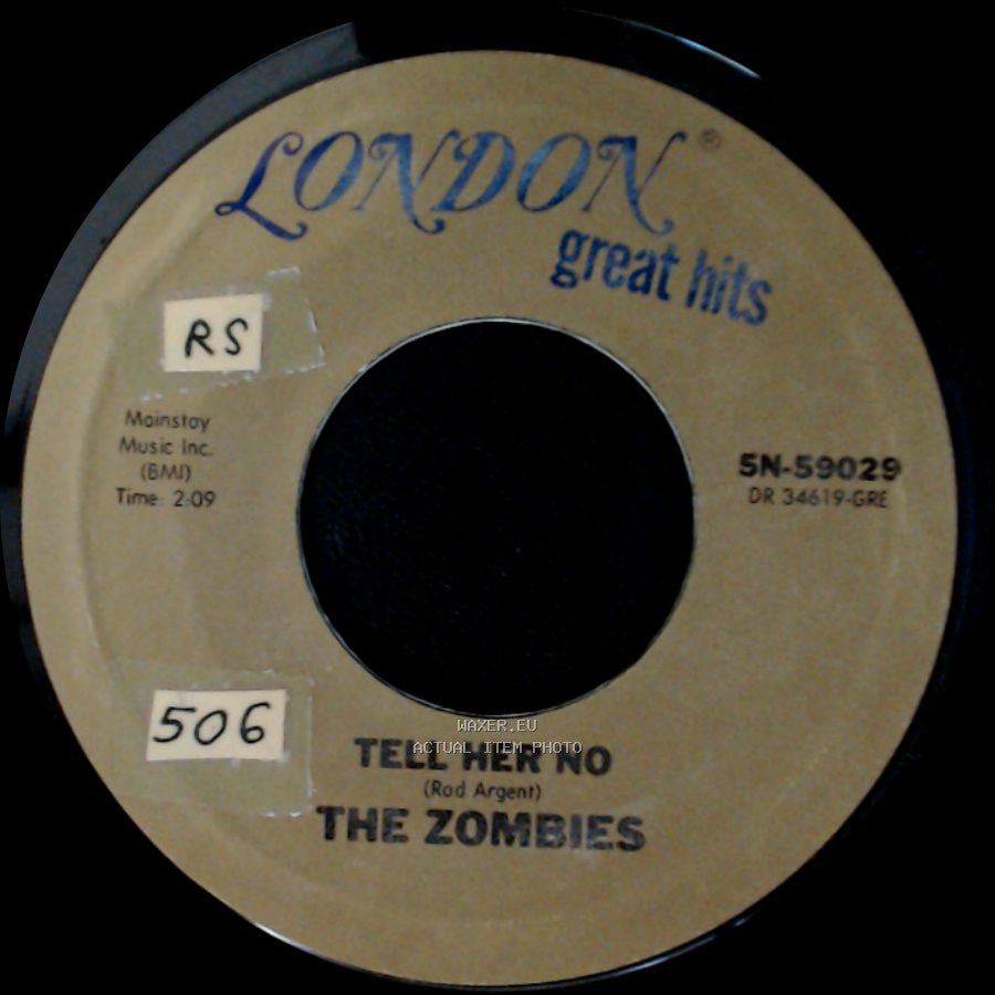 The Zombies - She's Not There / Tell Her No side B