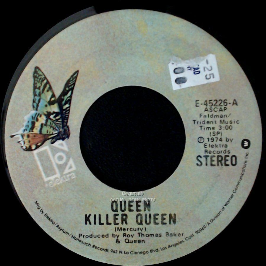 Queen - Flick Of The Wrist / Killer Queen side B