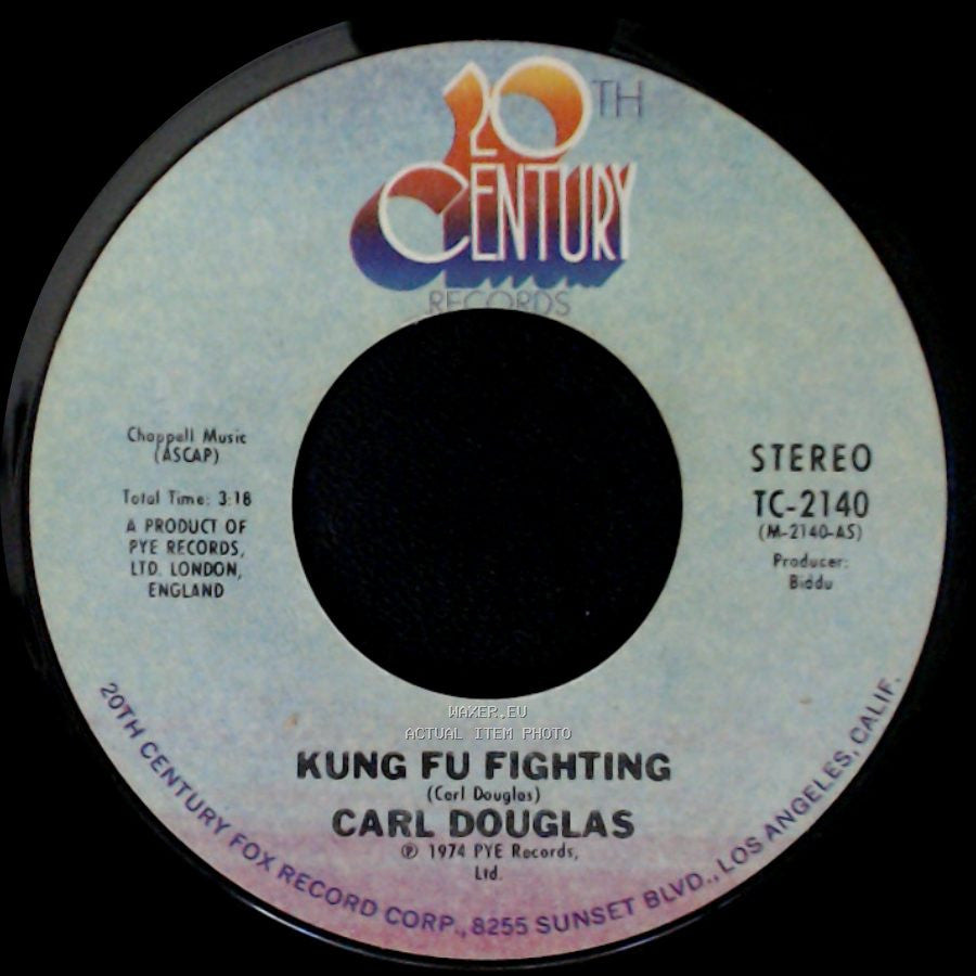 Carl Douglas - Gamblin' Man / Kung Fu Fighting side B