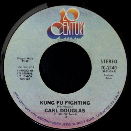 Carl Douglas - Gamblin' Man / Kung Fu Fighting side B