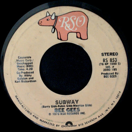 Bee Gees - You Should Be Dancing / Subway side B