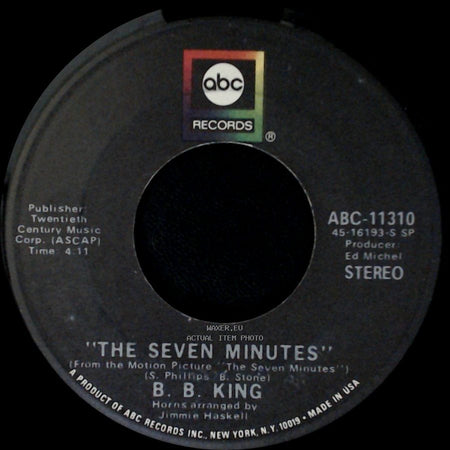B. B. King - Ghetto Woman / The Seven Minutes side B