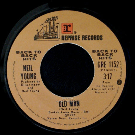 Neil Young - Heart Of Gold / Old Man side B