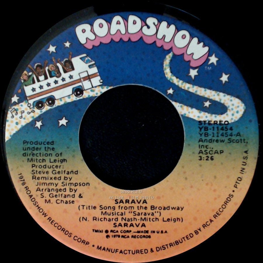 Sarava - You Do / Sarava (Title Song From The Broadway Musical "Sarava") side B