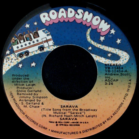 Sarava - You Do / Sarava (Title Song From The Broadway Musical "Sarava") side B