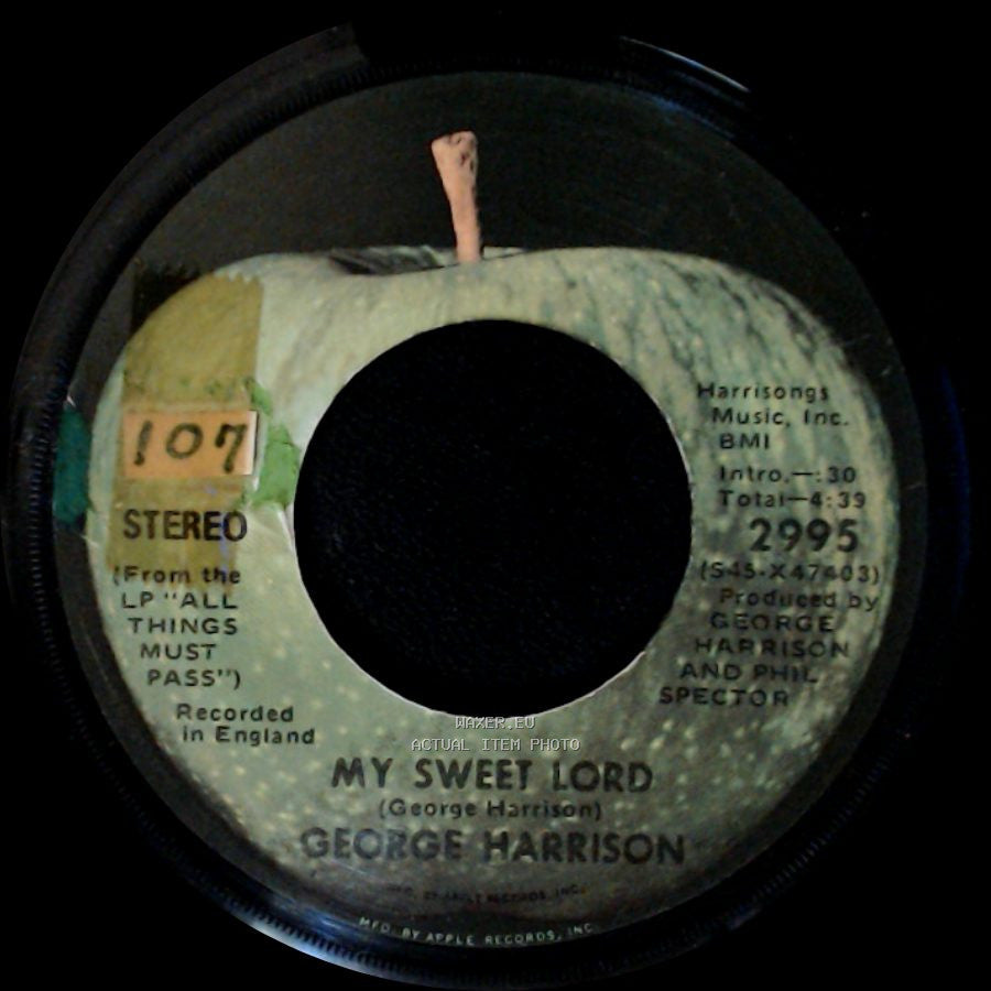 George Harrison - My Sweet Lord / Isn't It A Pity side A