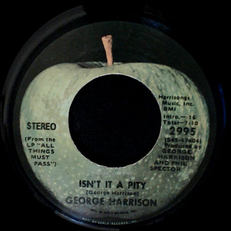 George Harrison - My Sweet Lord / Isn't It A Pity side B