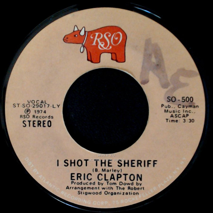 Eric Clapton - Give Me Strength / I Shot The Sheriff side B