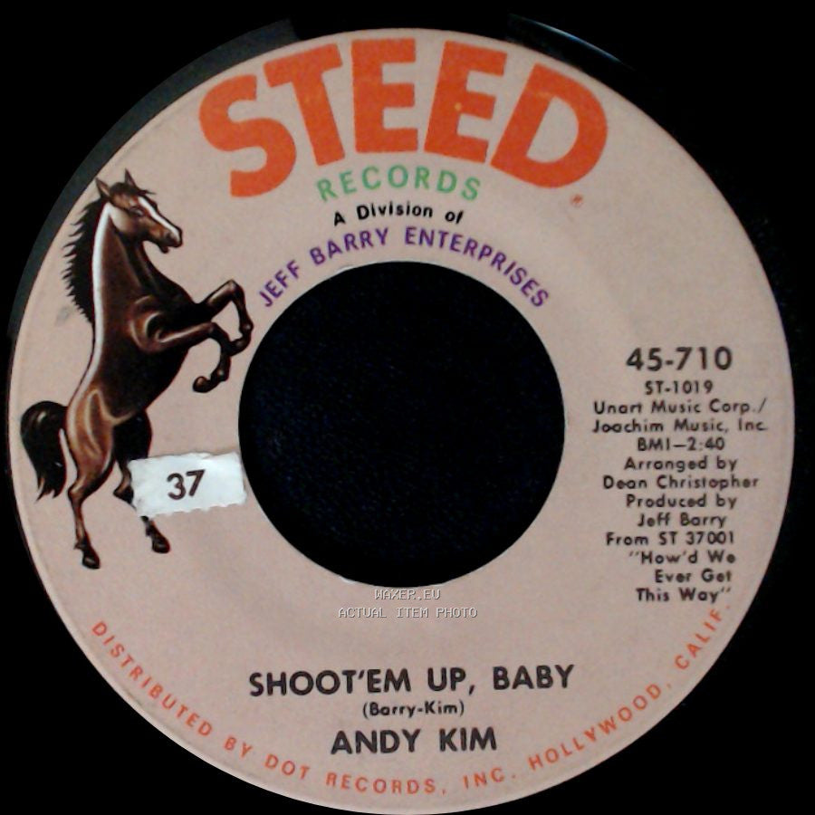Andy Kim - Shoot'em Up, Baby / Ordinary Kind Of Girl side A