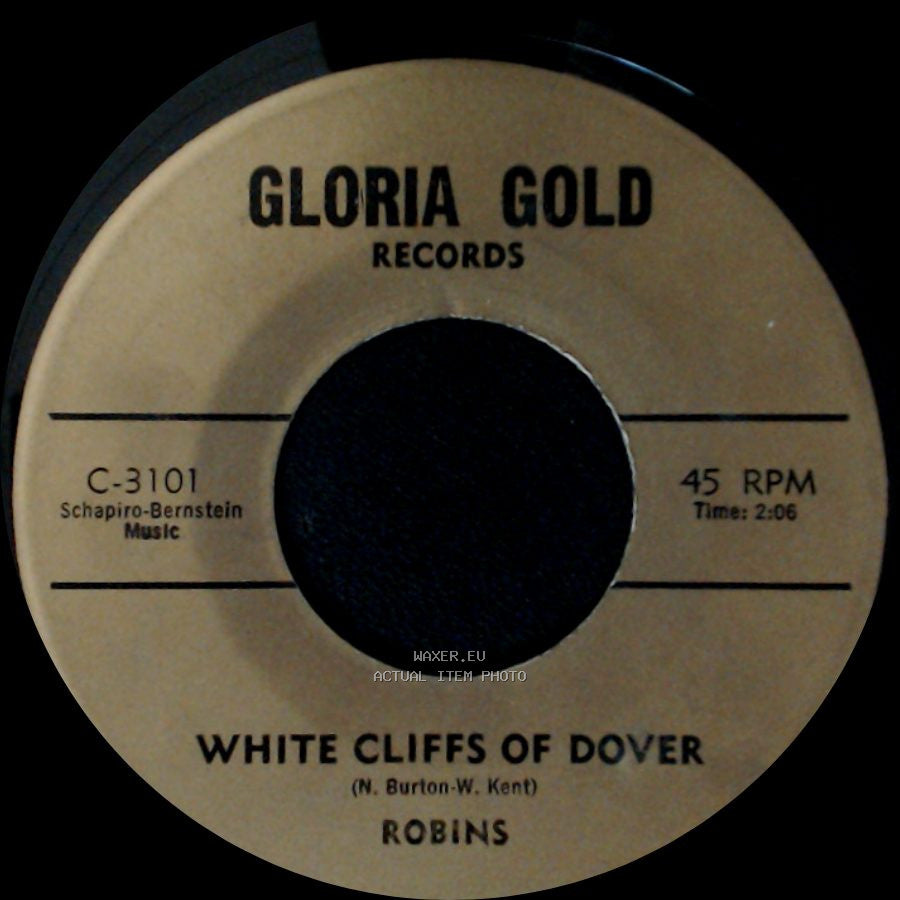 Safaris / Robins - Image Of A Girl / White Cliffs Of Dover side B