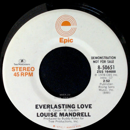 Louise Mandrell - Everlasting Love / Everlasting Love side B