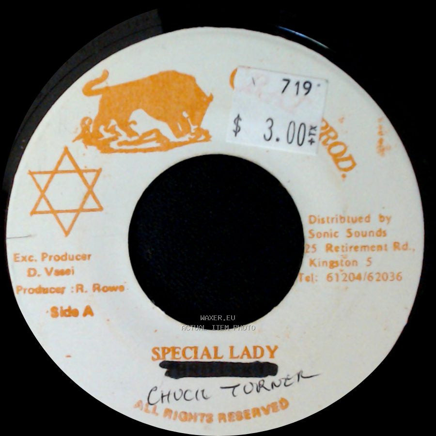Chuck Turner - Special Lady / Version side A