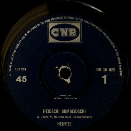 Heintje - Heidschi Bumbeidschi / Eine Kleine Abschiedsträne side A