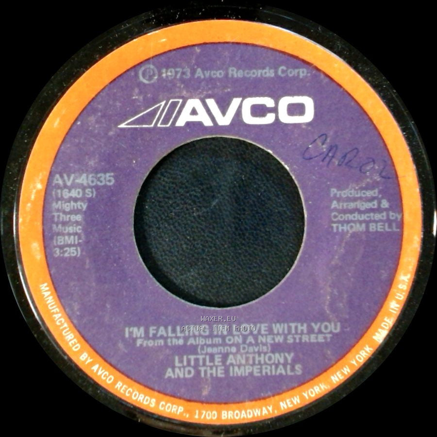 Little Anthony And The Imperials - I'm Falling In Love With You / What Good Am I Without You side A