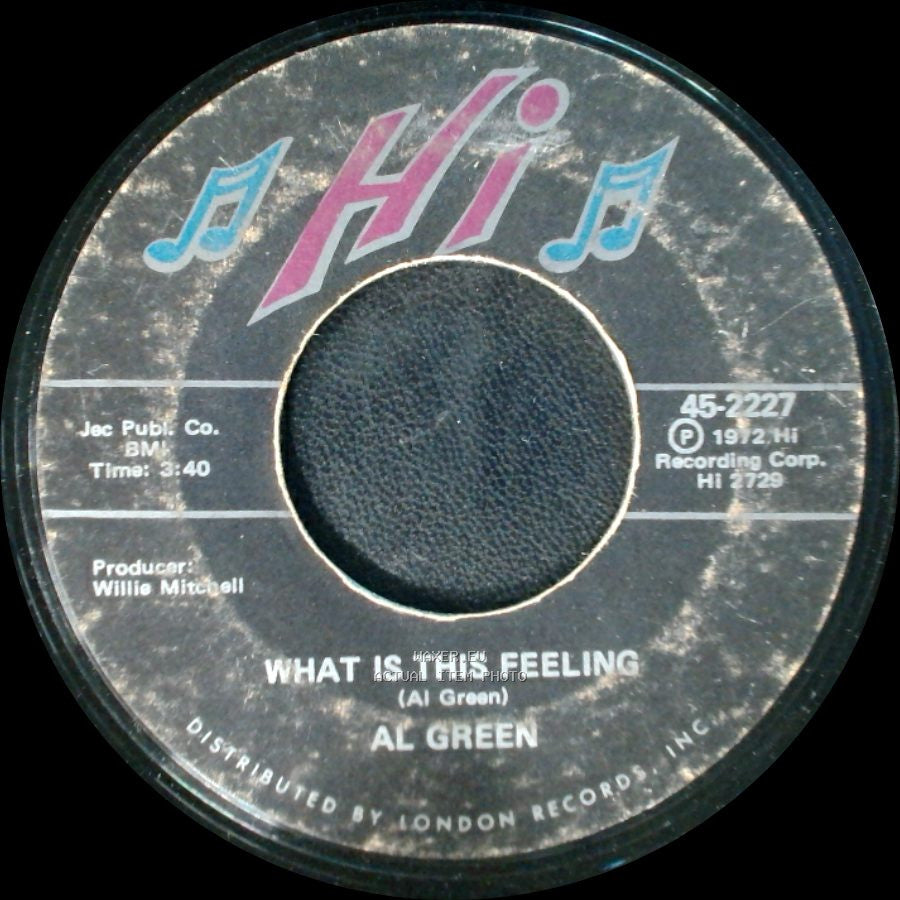 Al Green - You Ought To Be With Me / What Is This Feeling side B