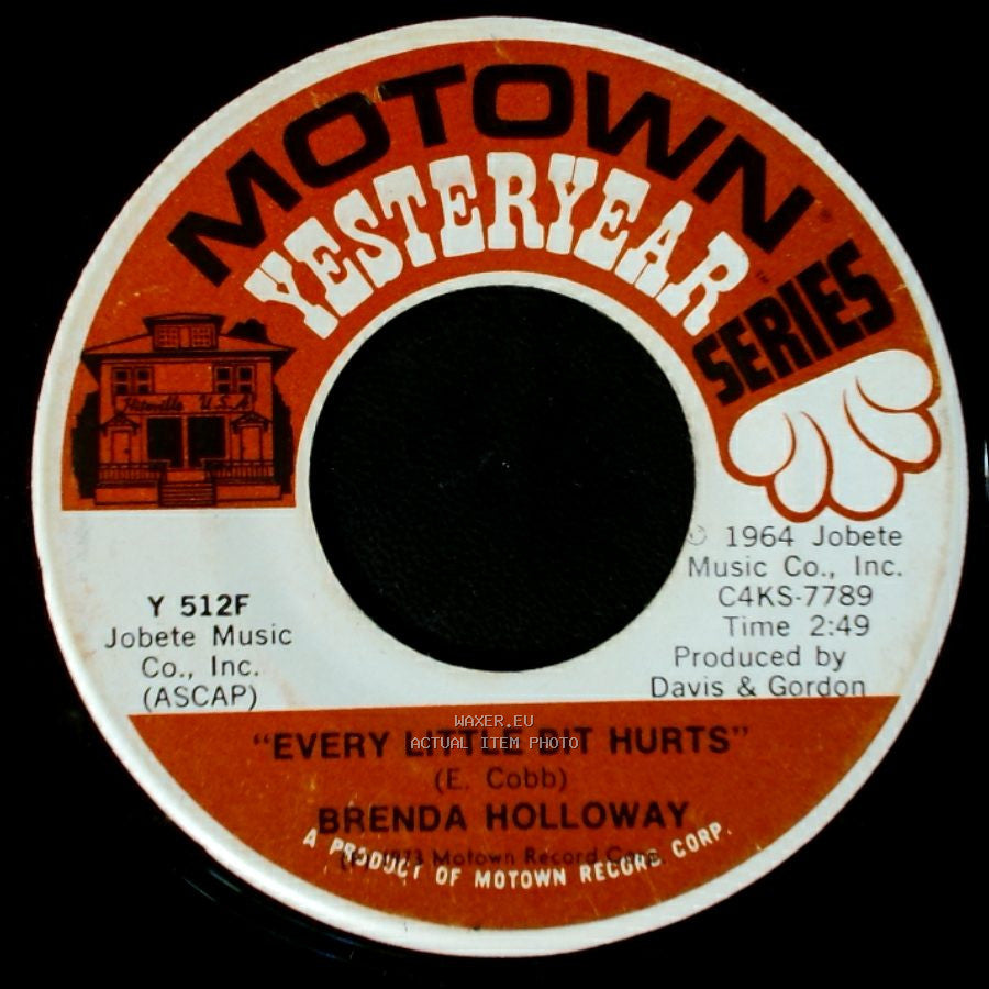 Brenda Holloway - Every Little Bit Hurts / Just Look What You've Done side A