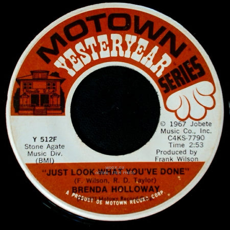 Brenda Holloway - Every Little Bit Hurts / Just Look What You've Done side B