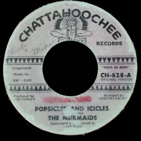 The Murmaids Band / The Murmaids - Huntington Flats / Popsicles And Icicles side B