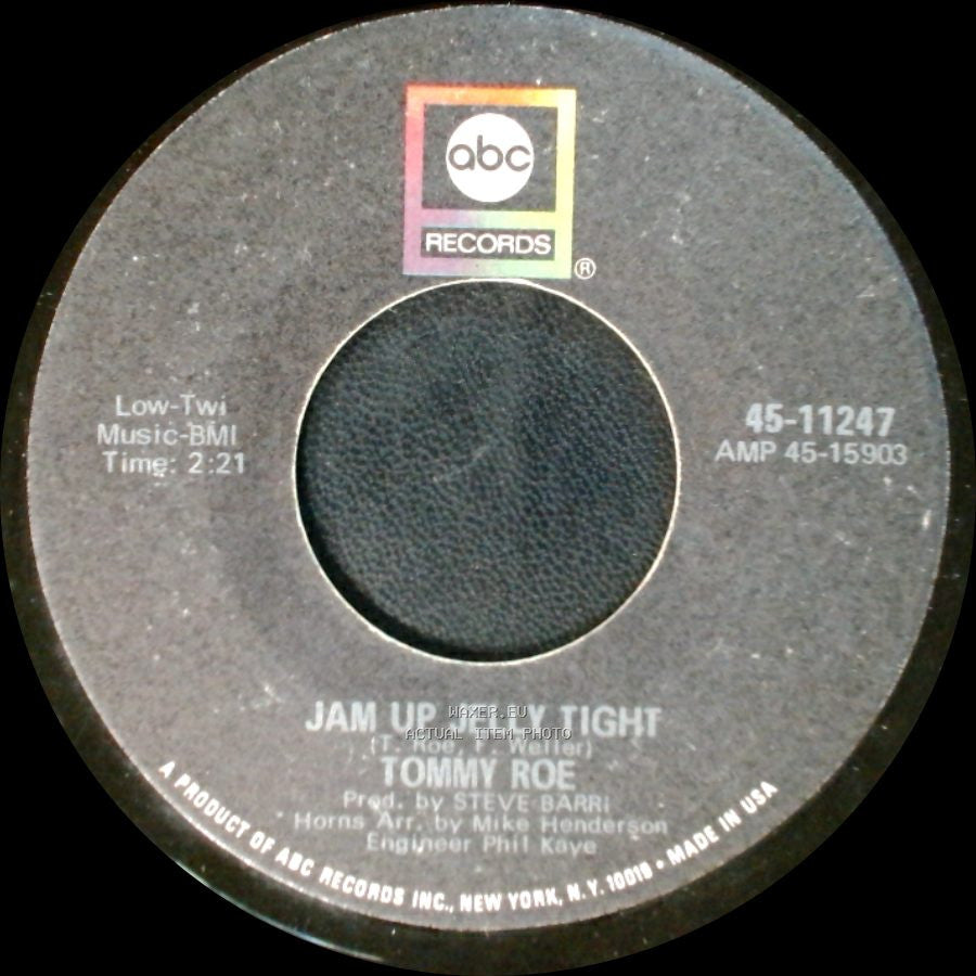 Tommy Roe - Jam Up Jelly Tight / Moontalk side A