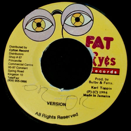 Anthony B - Unknown Title A / Watch What You Eat side A